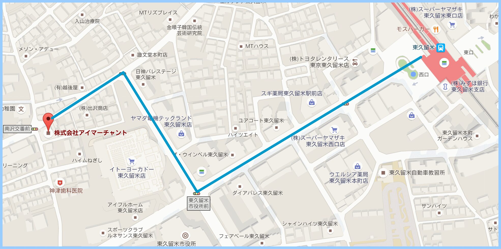 マーチャントクラブ本部の現地会場案内