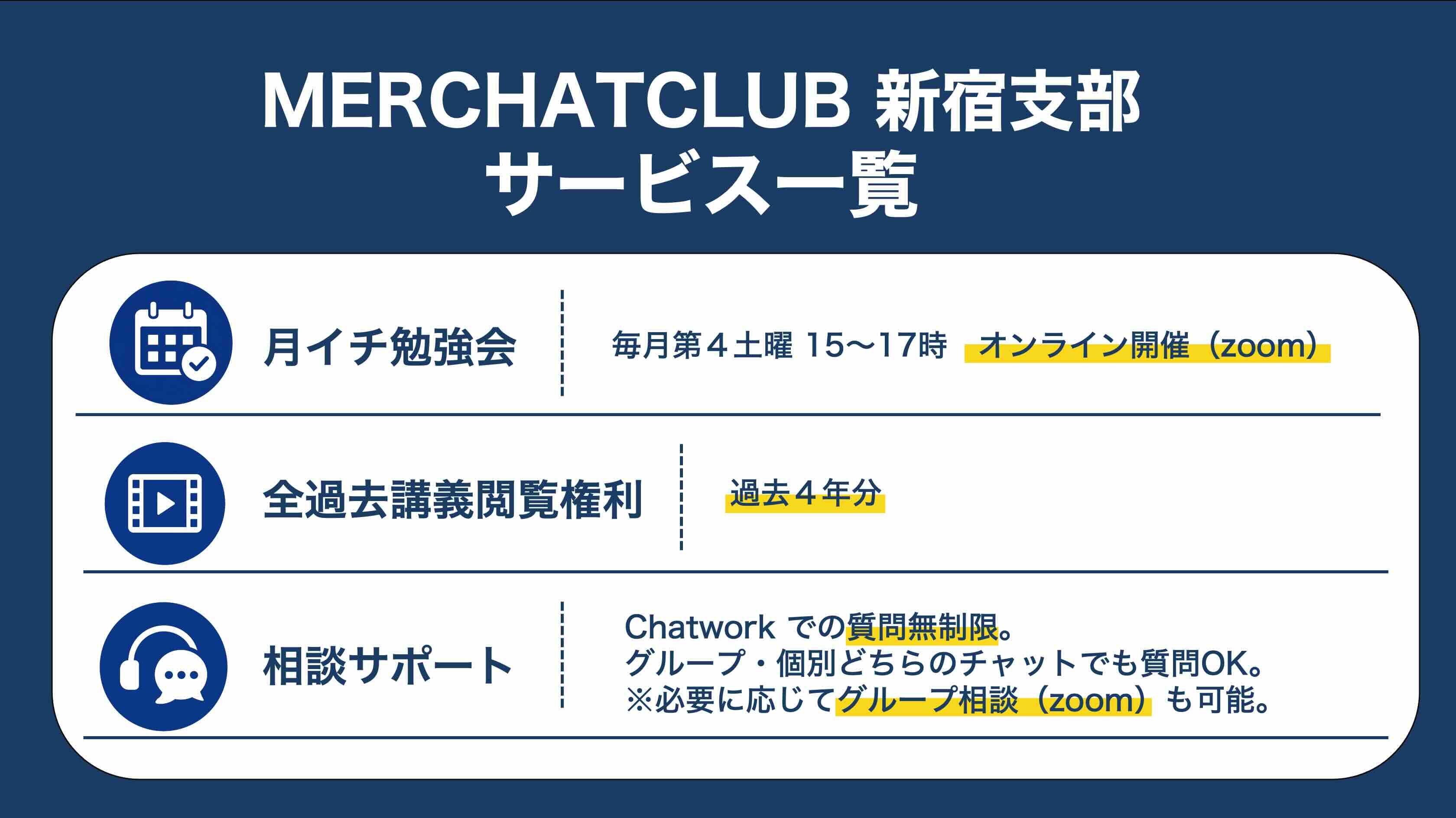 新宿支部で得られるもののイメージ4